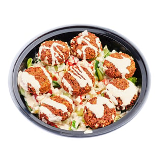 Falafel Over Salad