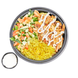 Chicken Shawarma Over Rice